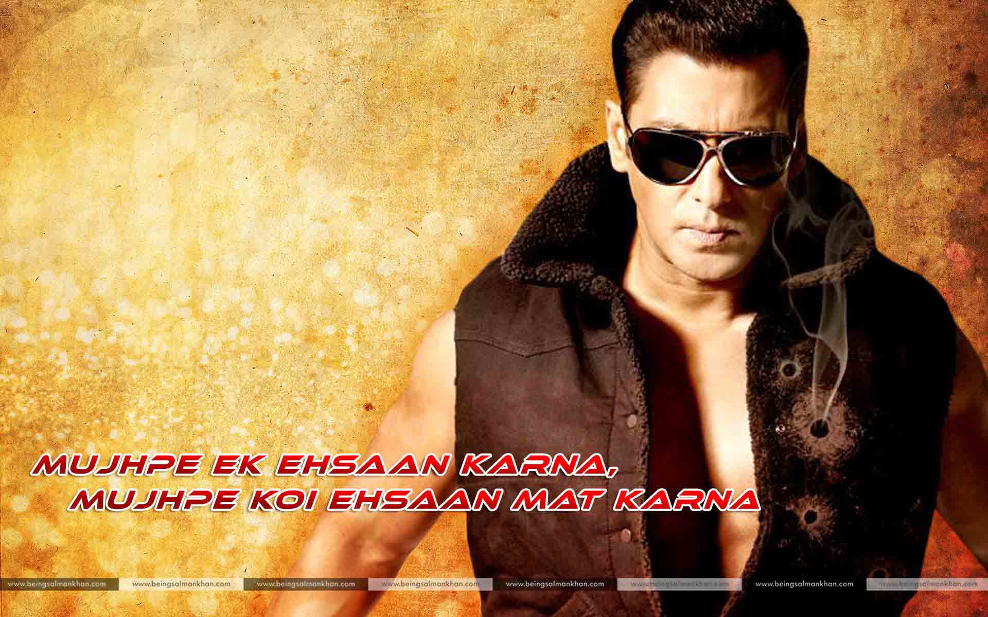 Salman Khan Quotes bodyguard.