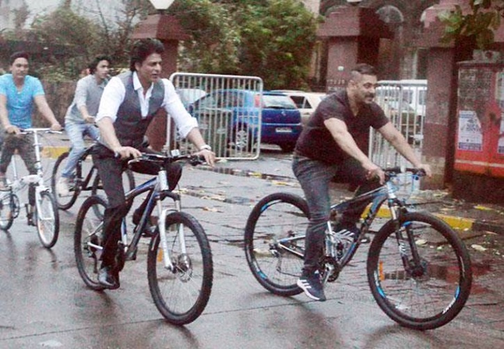 Salman Khan Bicycle Riding